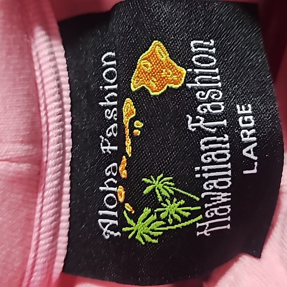 NWT Aloha Fashion Hawaiian Fashion Pink Hoodie - Picture 5 of 5